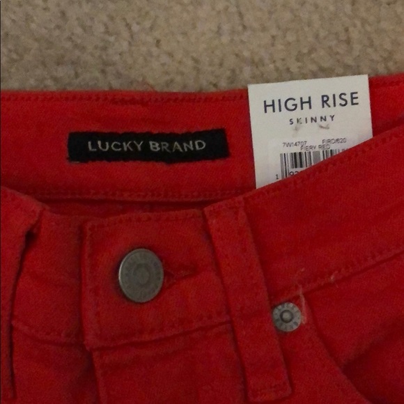 Lucky Brand High Rise Skinny Bridgette Size 00/24A - Picture 4 of 5